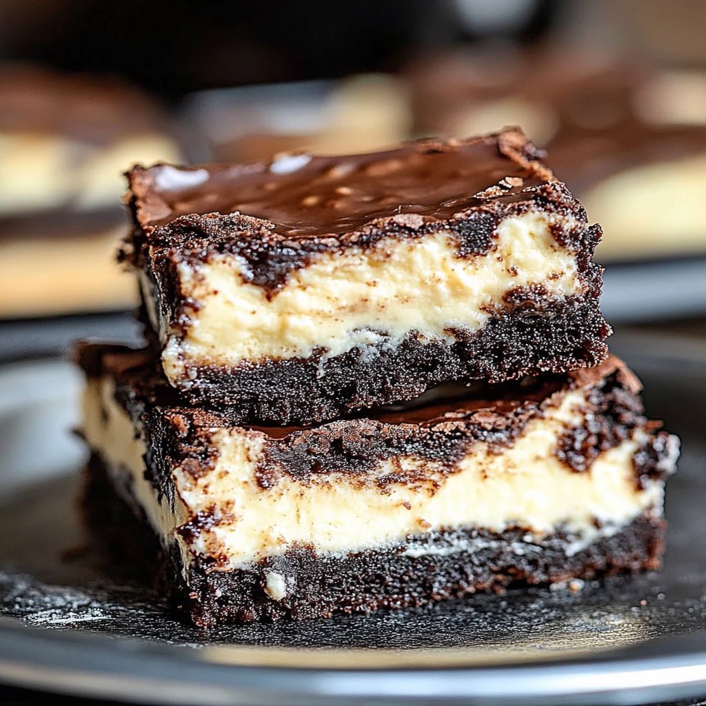 Cheesecake Brownies