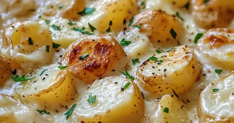 Creamy Baby Potatoes