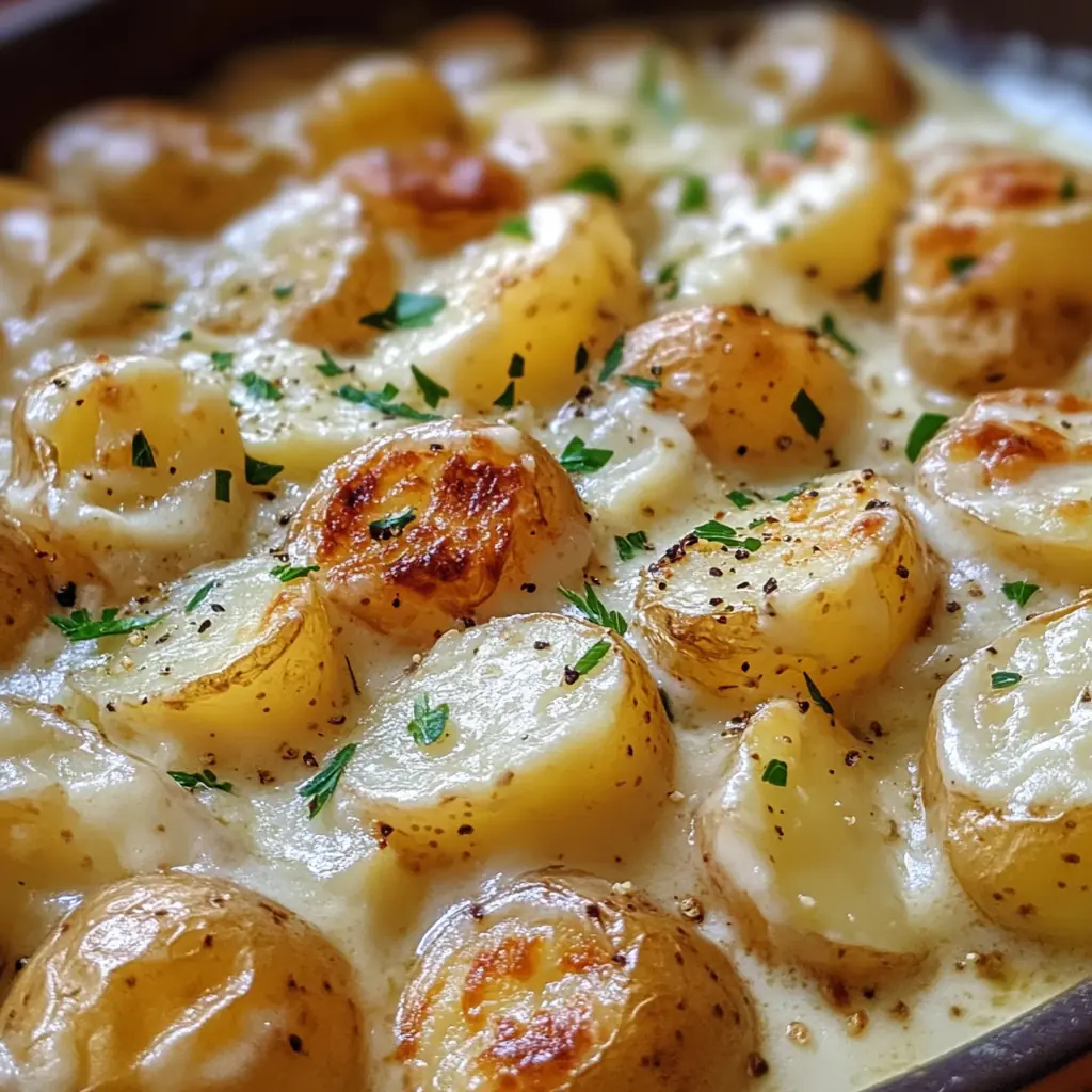 Creamy Baby Potatoes