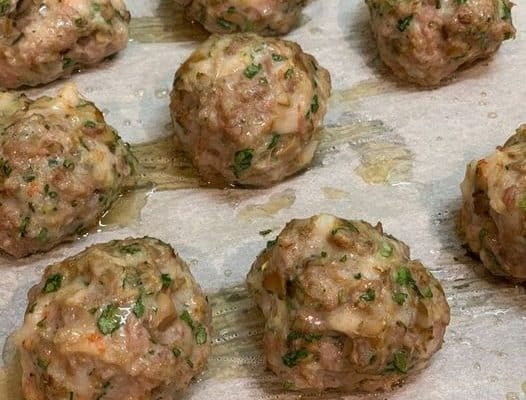 30 Minute Wonton Meatballs