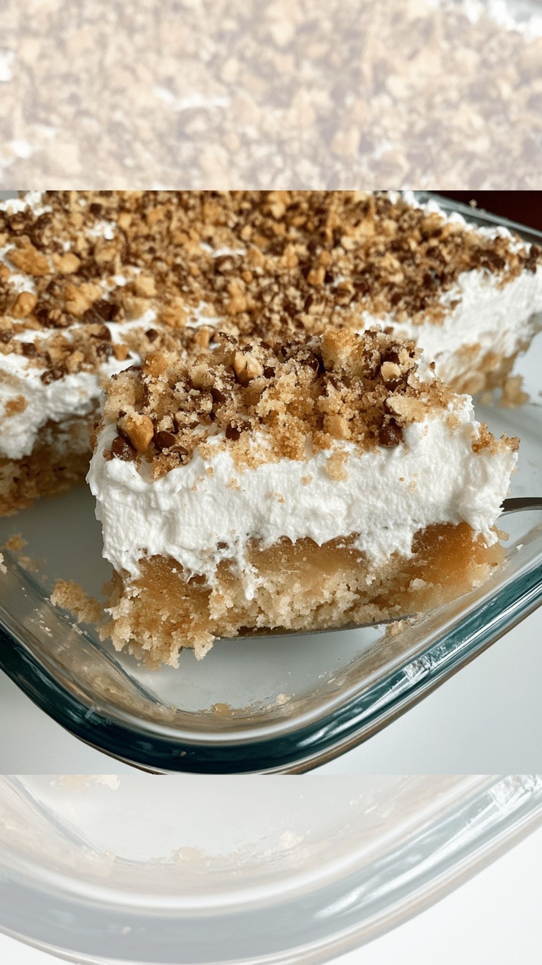 Toffee Butterscotch Poke Cake