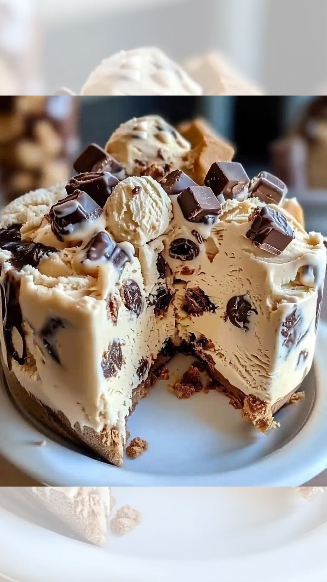 Cookie Dough Snickers & Reese’s Ice Cream