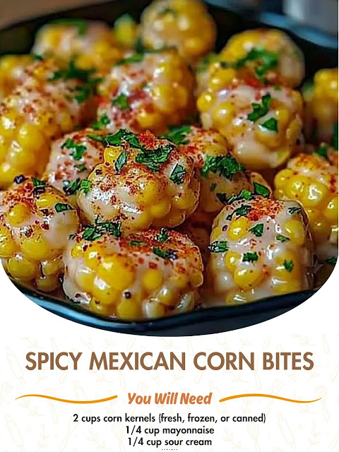 Spicy Mexican Corn Bites