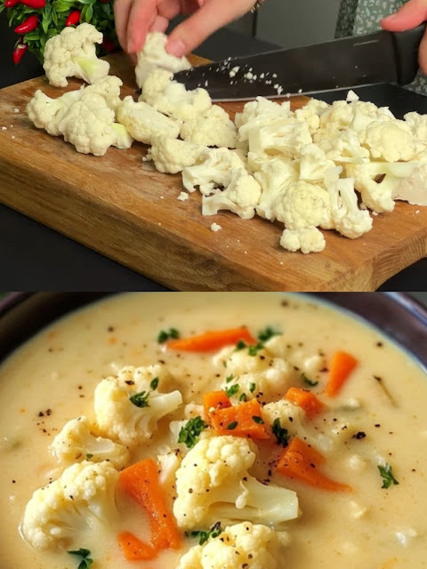 Cauliflower Soup with Cream