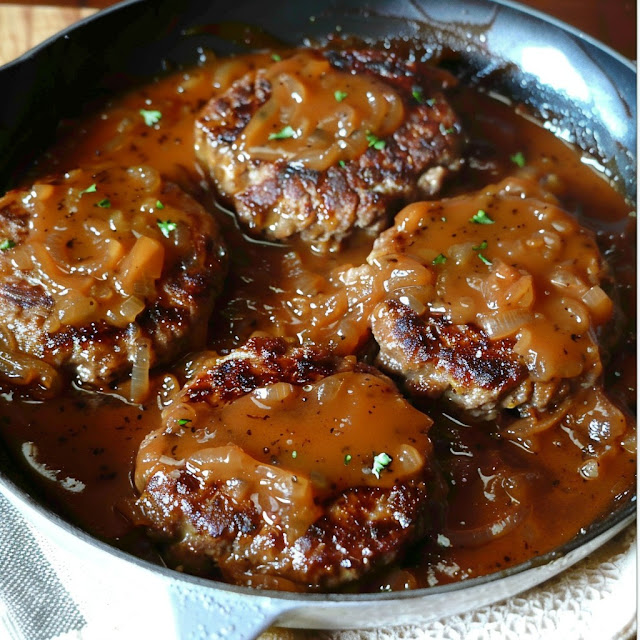 Mouthwatering Salisbury Steak