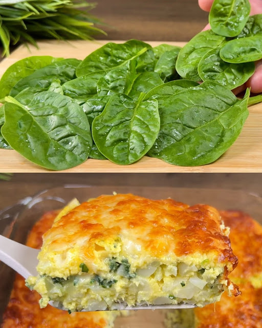 Egg Skillet with Spinach and Cheese