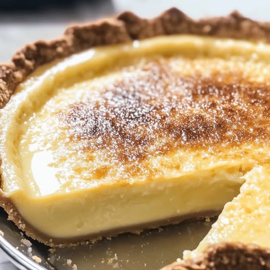 OLD SCHOOL EGG CUSTARD PIE