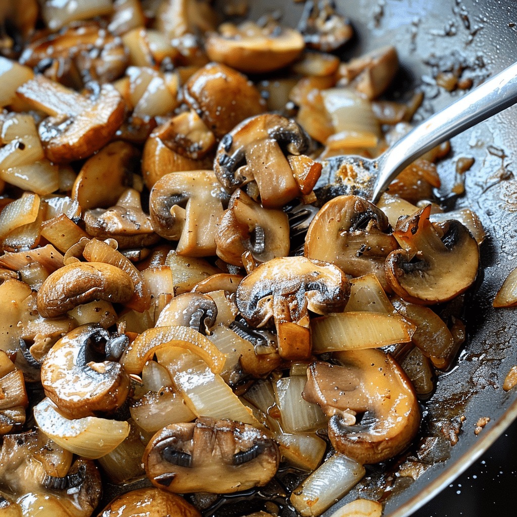 Sauteed Mushrooms and Onions