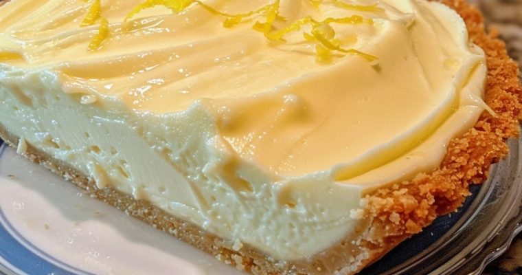 Cream Cheese Lemonade Pie