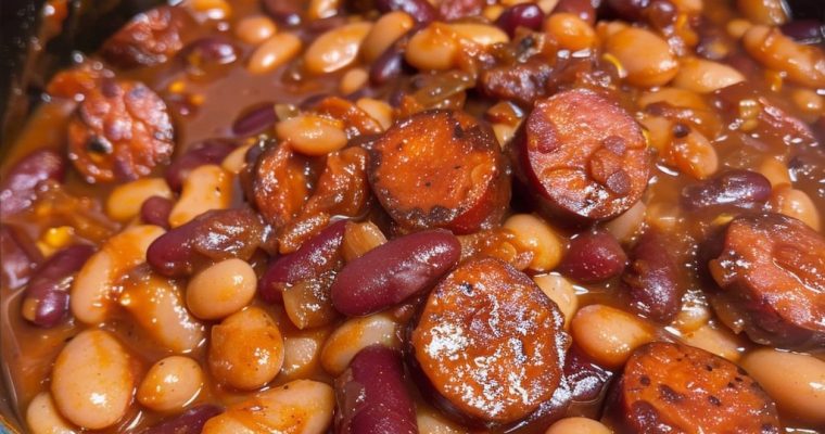 Kielbasa Baked Beans