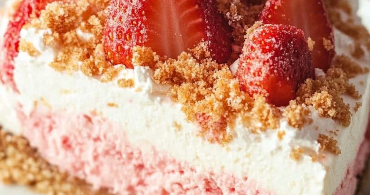 Strawberry Crunch Cheesecake