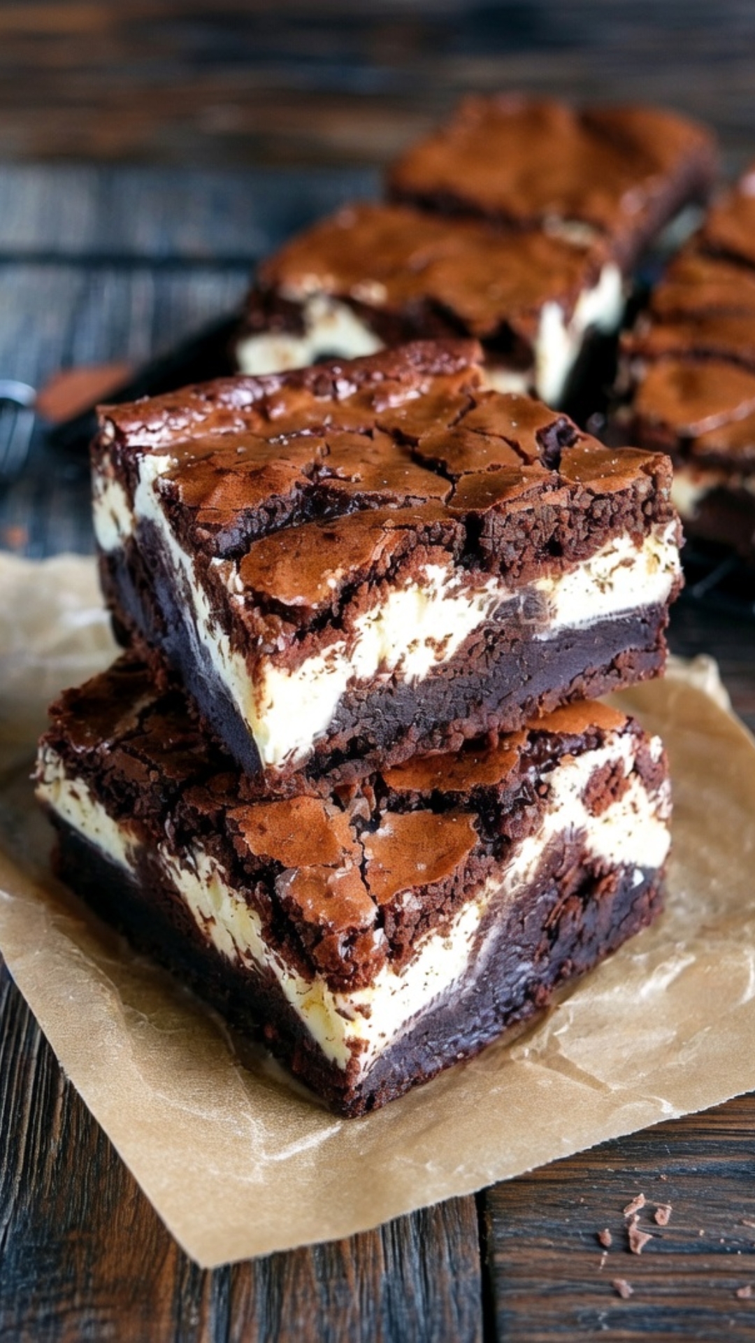 Cheesecake Brownies