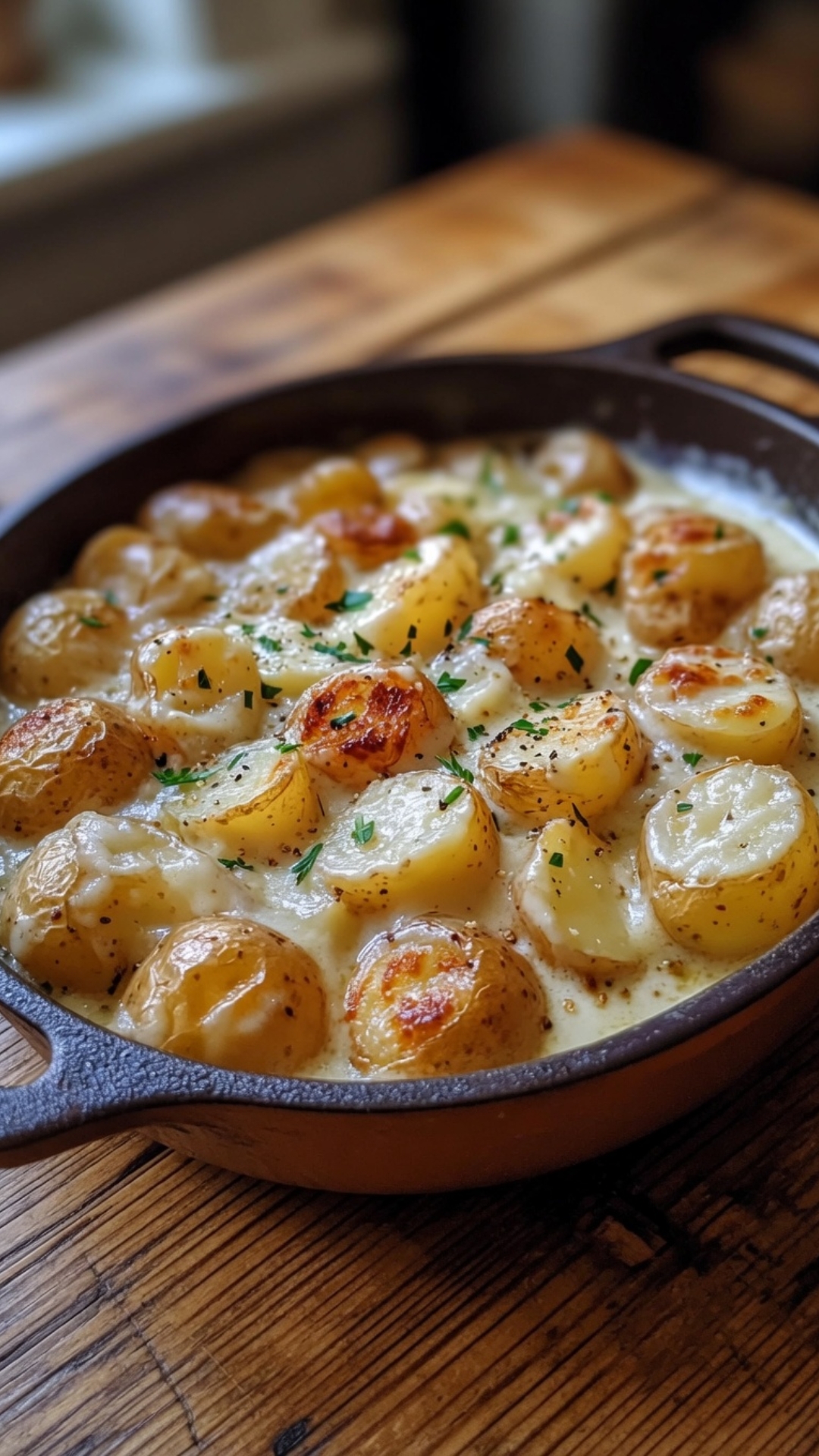 Creamy Baby Potatoes