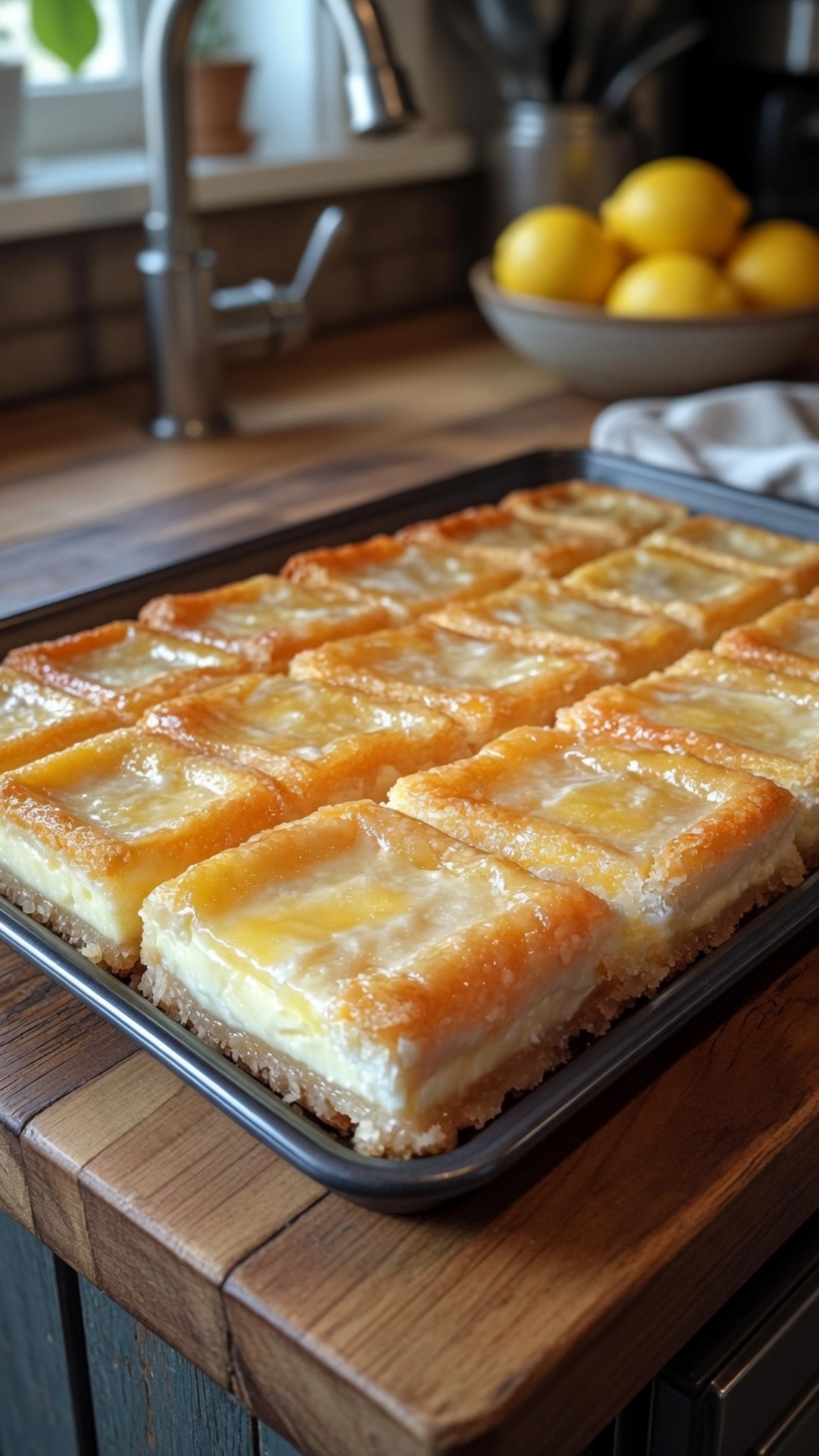 Lemon Cream Cheese Squares