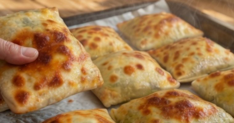 Stuffed Pastry with Spinach