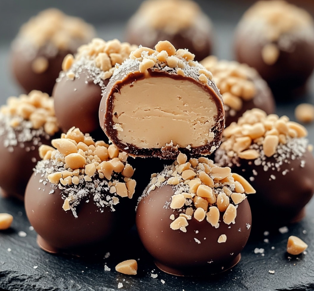 No-Bake Peanut Butter Cheesecake Balls