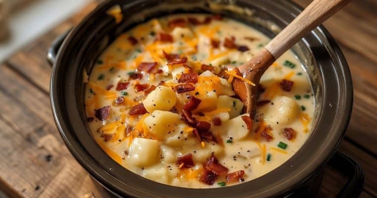 Crock Pot Crack Potato Soup