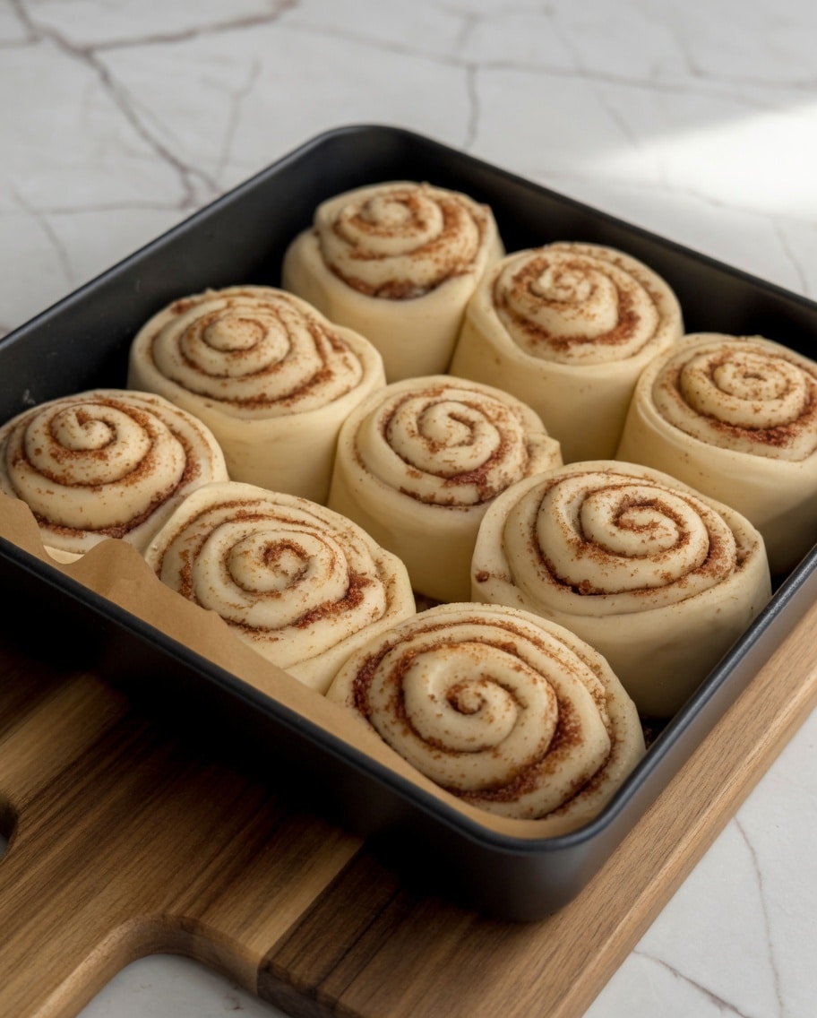 Soft and Fluffy Cinnamon-Walnut Rolls with Cream Cheese Frosting