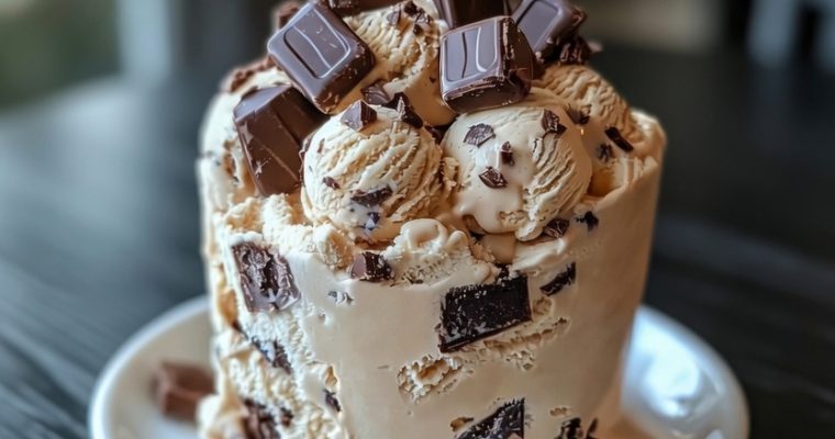 Cookie Dough Snickers & Reese’s Ice Cream