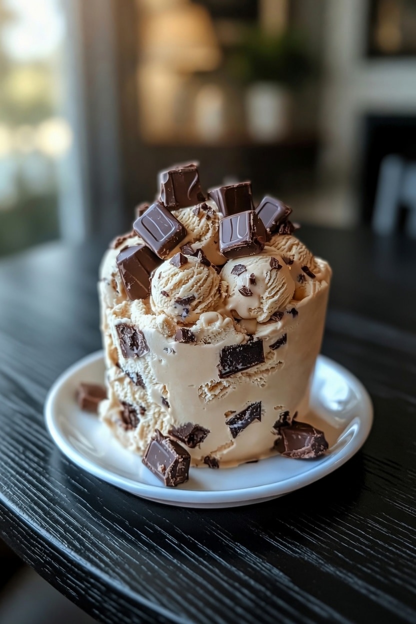 Cookie Dough Snickers & Reese’s Ice Cream