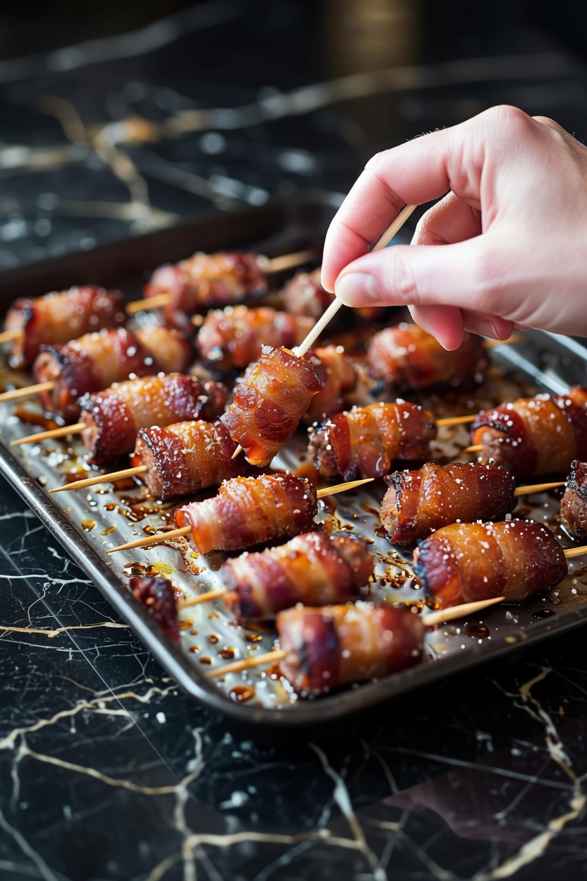 Bacon-Wrapped Little Smokies