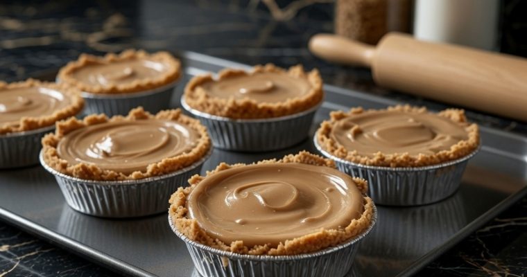 Mini Peanut Butter Cream Pies