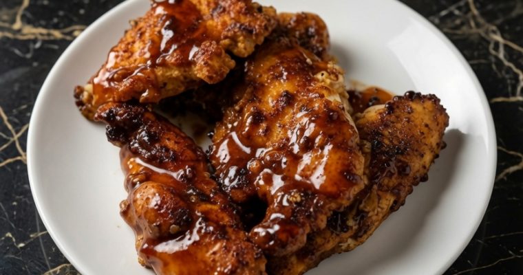 Crispy Honey Garlic Chicken