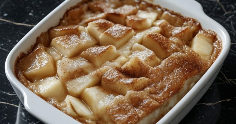 APPLE PIE BREAD PUDDING