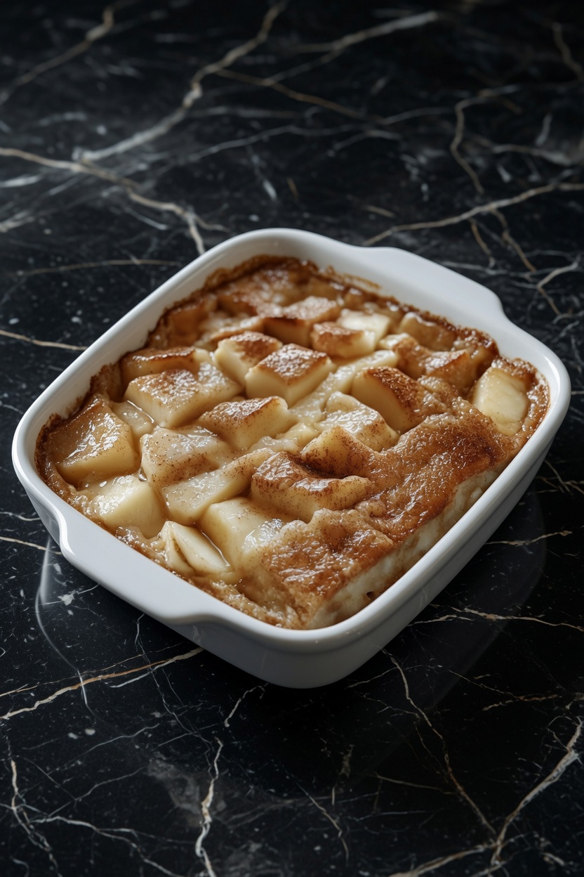 APPLE PIE BREAD PUDDING