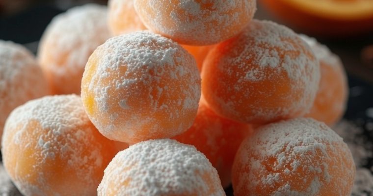 Orange Creamsicle Truffles