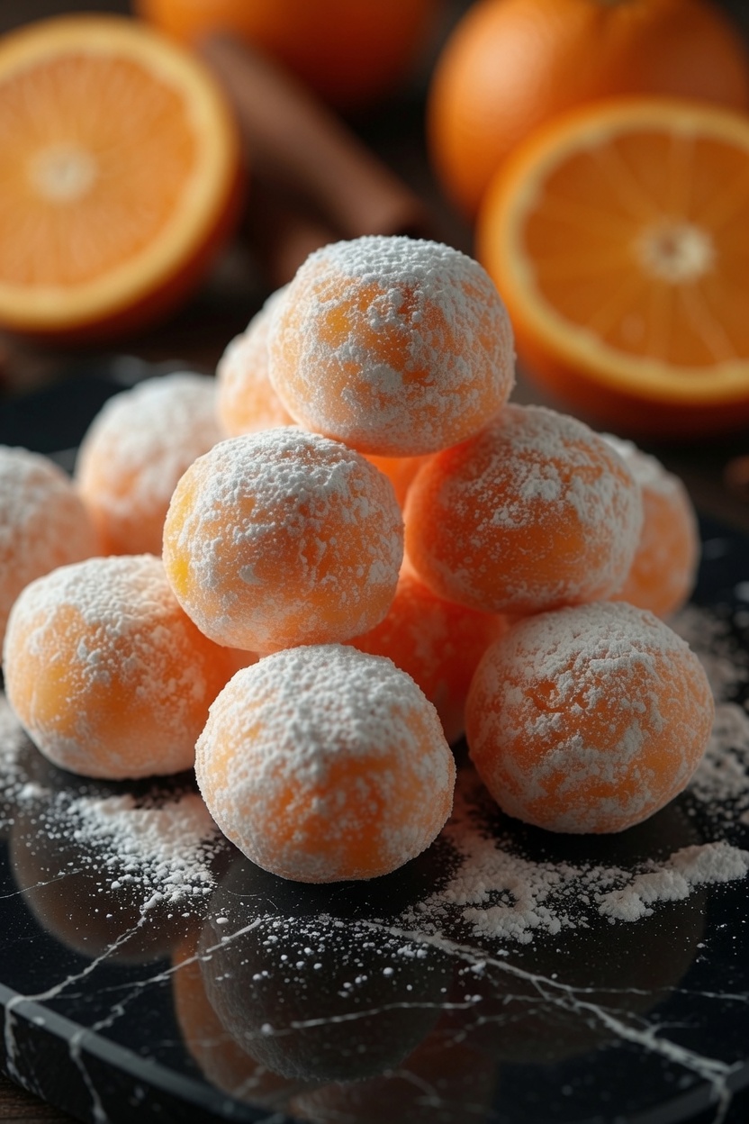Orange Creamsicle Truffles