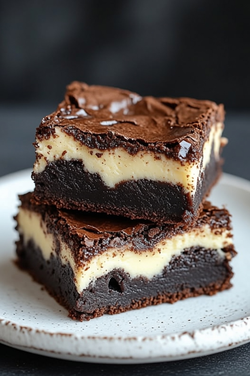 Cheesecake Brownies