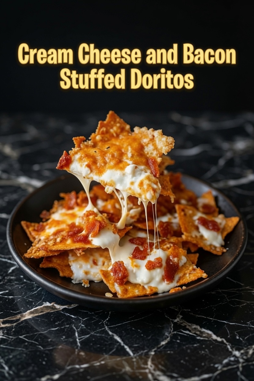 Cream Cheese and Bacon Stuffed Doritos