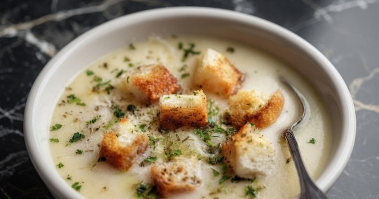 Country French Garlic Soup