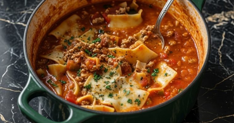 Lasagna Soup