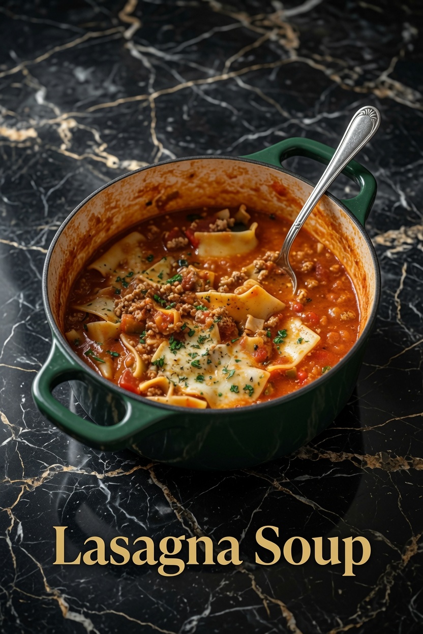 Lasagna Soup