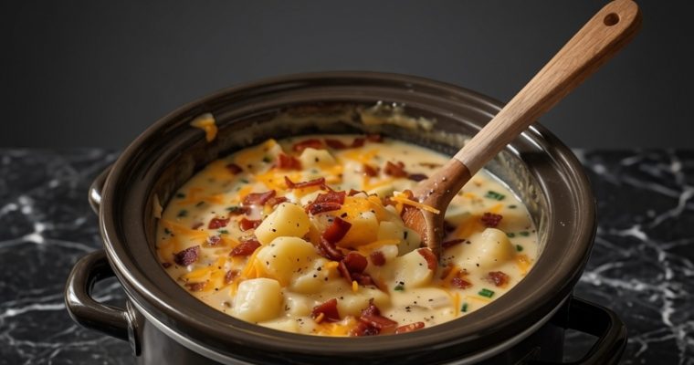 Crock Pot Crack Potato Soup