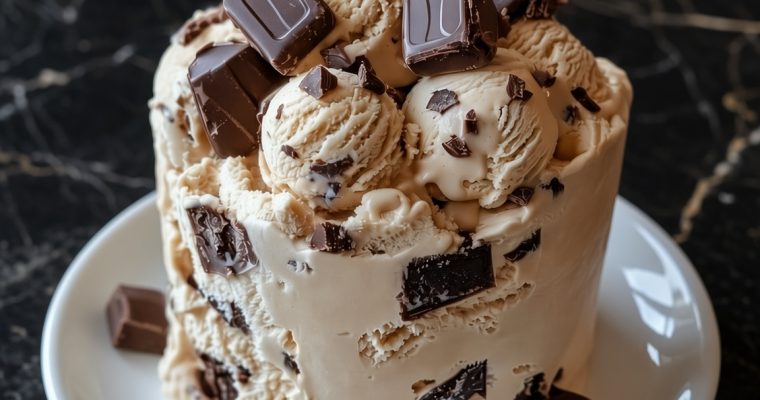 Cookie Dough Snickers & Reese’s Ice Cream