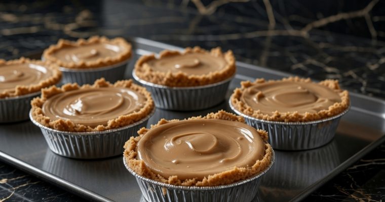 Mini Peanut Butter Cream Pies