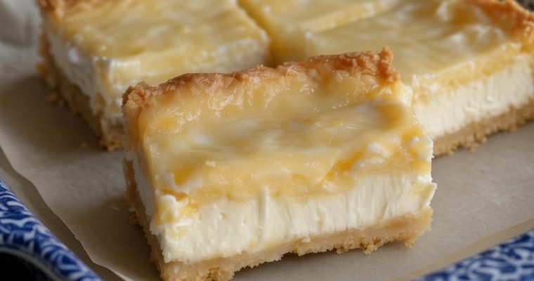 Lemon Cream Cheese Squares