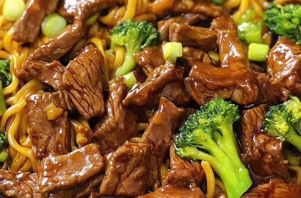Beef and Broccoli Lo Mein