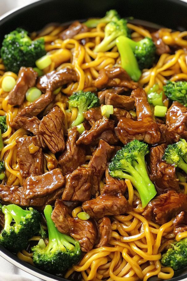Beef and Broccoli Lo Mein
