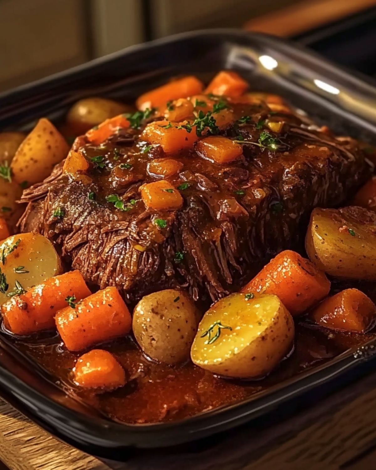 Pot Roast with Potatoes and Carrots