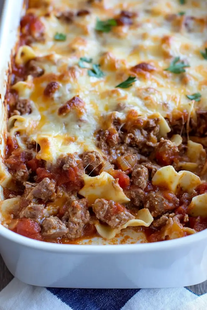 Beef Lombardi Casserole