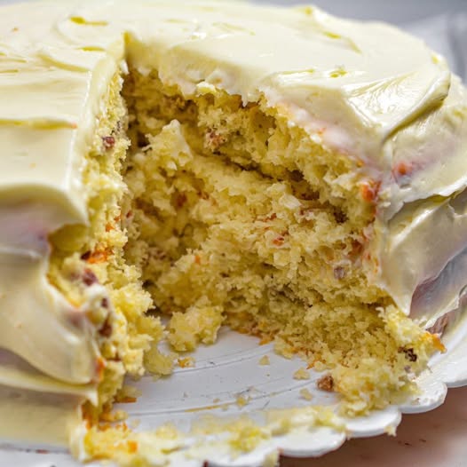 Delicious Italian Cream Cake