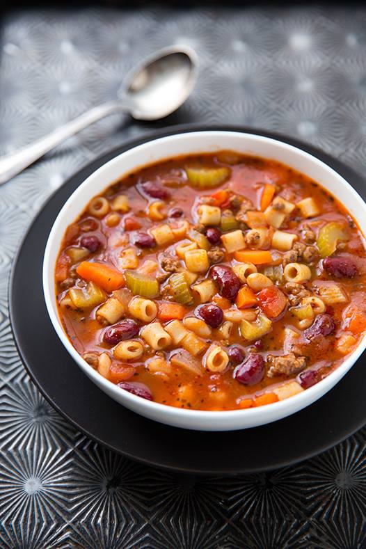 Olive Garden Slow Cooker Pasta Fagioli