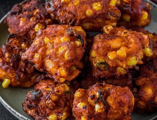 Corn and Shrimp Fritters