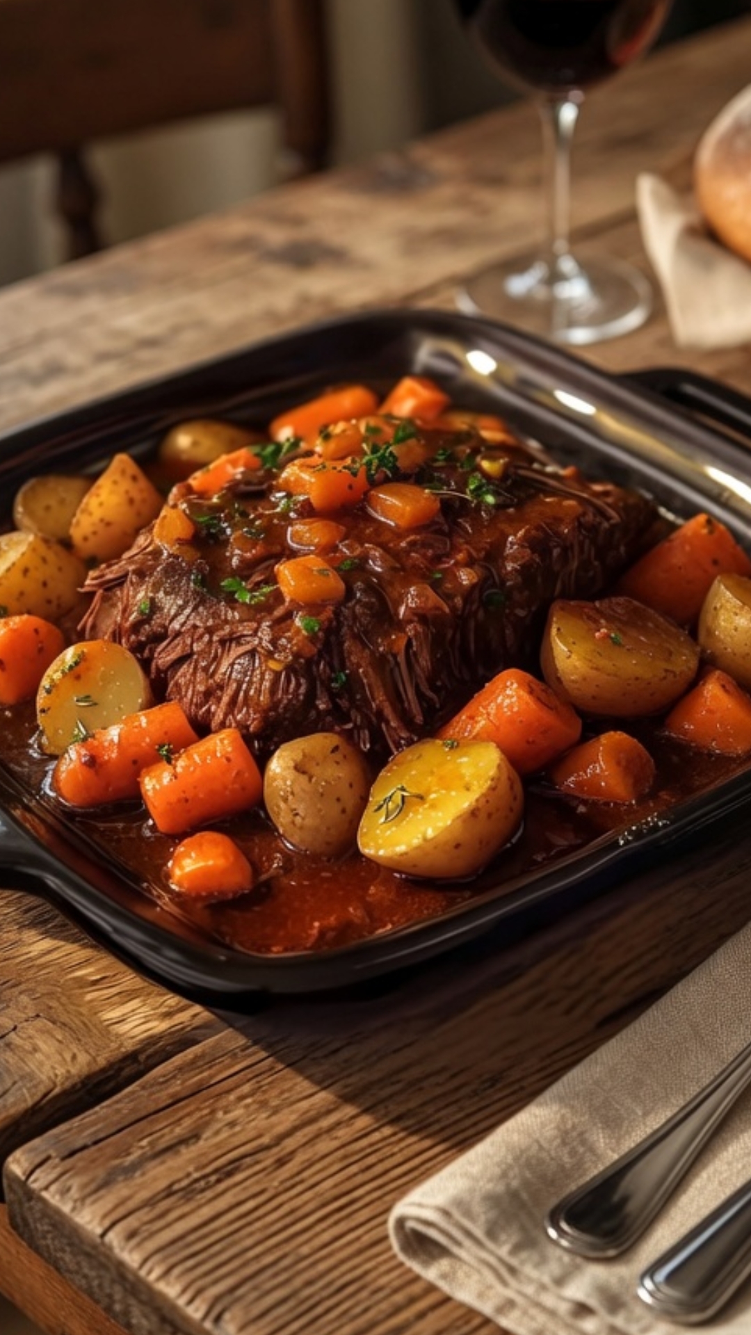 Pot Roast with Potatoes and Carrots