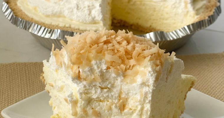 No Bake Coconut Cream Pie