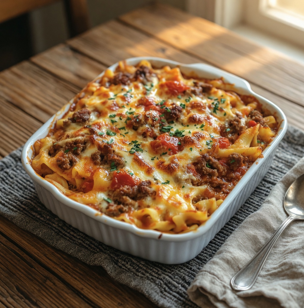 Beef Lombardi Casserole